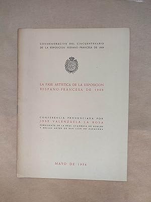 Imagen del vendedor de La fase artstica de la Exposicin Hispano-Francesa de 1908 a la venta por LIBRERIA ANTICUARIA LUCES DE BOHEMIA