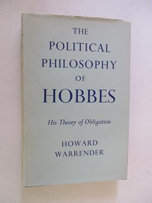 Bild des Verkufers fr The political Philosophy of Hobbes., His Theory of obligation zum Verkauf von GREENSLEEVES BOOKS