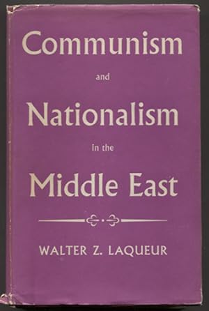 Imagen del vendedor de Communism and Nationalism in the Middle East. a la venta por Antiquariat Neue Kritik
