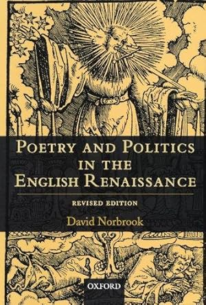 Bild des Verkufers fr Poetry and Politics in the English Renaissance: Revised Edition zum Verkauf von WeBuyBooks