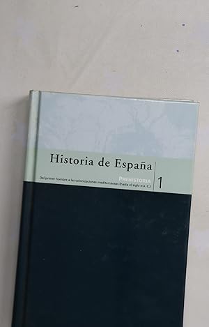 Seller image for Historia de Espaa (v. I) Prehistoria for sale by Librera Alonso Quijano