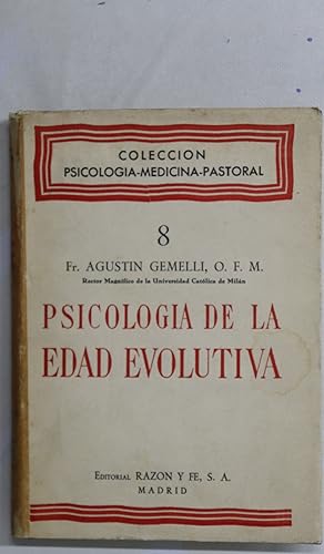 Imagen del vendedor de Psicologa de la edad evolutiva (v. VIII) a la venta por Librera Alonso Quijano