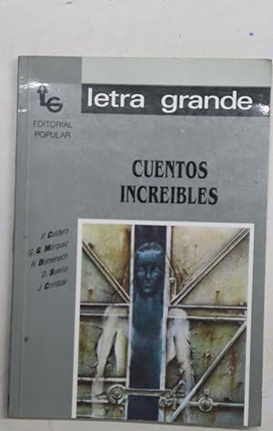 Image du vendeur pour Cuentos increbles mis en vente par Librera Alonso Quijano
