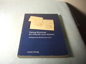 Immagine del venditore per Georg Bchner an "Hund" und "Kater". Unbekannte Briefe des Exils. venduto da Allguer Online Antiquariat