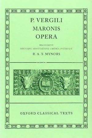 Bild des Verkufers fr Virgil Opera (Oxford Classical Texts) zum Verkauf von WeBuyBooks