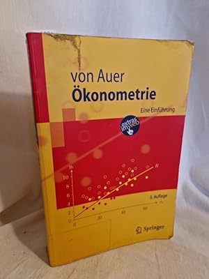Imagen del vendedor de konometrie: Eine Einfhrung. (= Springer-Lehrbuch). a la venta por Versandantiquariat Waffel-Schrder