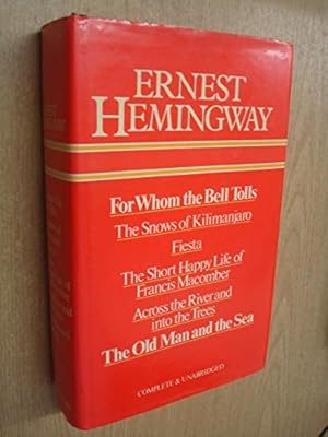 Imagen del vendedor de Hemingway Omnibus: For Whom the Bell Tolls; The Snows of Kilimanjaro; Fiesta; The Short Happy Life of Francis Macomber; Across the River and Into the Trees; The Old Man and the Sea a la venta por WeBuyBooks