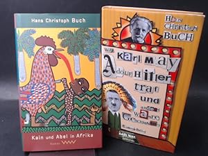 Bild des Verkufers fr Kain und Abel in Afrika/Wie Karl May Adolf Hitler traf und andere wahre Geschichten. 2 Bcher zusammen. zum Verkauf von Antiquariat Kelifer