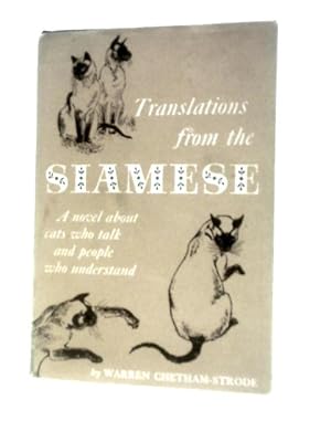 Image du vendeur pour Translation from the Siamese mis en vente par World of Rare Books