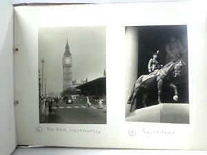 Vintage Photo Album of London Circa 1953 Around the Coronation of Elizabeth II