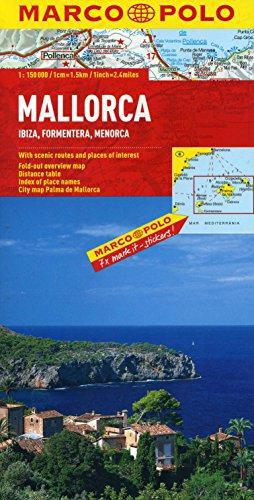 Image du vendeur pour Mallorca (Ibiza, Formentera, Menorca) Marco Polo Map (Marco Polo Maps) mis en vente par WeBuyBooks