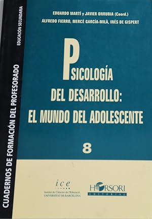 Imagen del vendedor de Psicologa del desarrollo el mundo del adolescente a la venta por Librera Alonso Quijano
