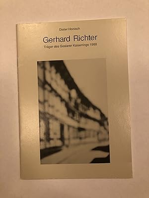 Gerhard Richter - Laudatio zur Verleihung des Kaiserrings in der Kaiserpfalz Goslar am 24. Septem...