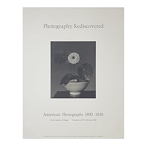 PHOTOGRAPHY REDISCOVERED. American Photographs 1900-1930. The Art Institute of Chicago. December ...