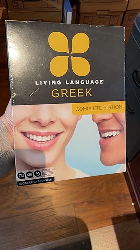 Bild des Verkufers fr Living Language Greek, Complete Edition: Beginner through advanced course, including 3 coursebooks, 9 audio CDs, and free online learning zum Verkauf von B&T Books