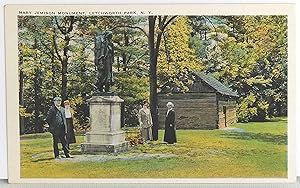 Bild des Verkufers fr Mary Jemison Monument, Letchworth Park, N. Y. - Postcard zum Verkauf von Argyl Houser, Bookseller