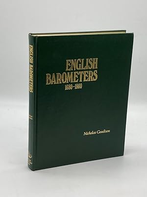 Imagen del vendedor de English Barometers 1680-1860 a la venta por True Oak Books