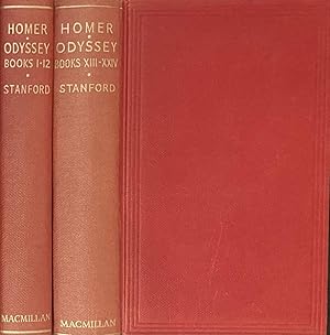 Bild des Verkufers fr The Odyssey of Homer. Edited with general and grammatical introduction, commentary, and indexes by W.B. Stanford. In two volumes, Vol. I: Books I-XII & Vol. II: Books XIII-XXIV. Second edition (2-volume set, Classical Series) zum Verkauf von Antiquariaat Schot