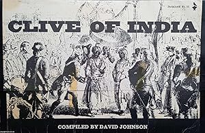 Imagen del vendedor de Clive of India. Jackdaw 52. Facsimile documents, letters, and posters. a la venta por Cosmo Books