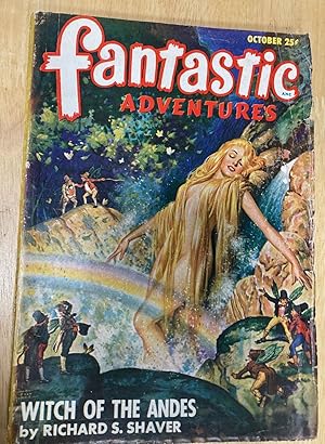 Imagen del vendedor de Fantastic Adventures October 1947 Volume 9 Number 6 a la venta por biblioboy