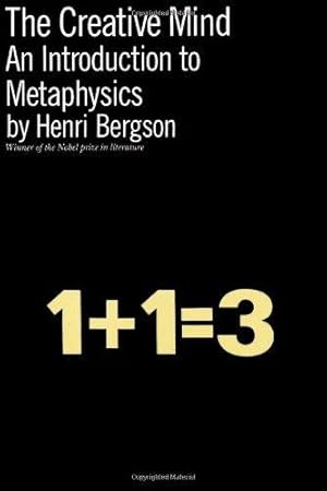 Seller image for Creative Mind: An Introduction to Metaphysics for sale by WeBuyBooks