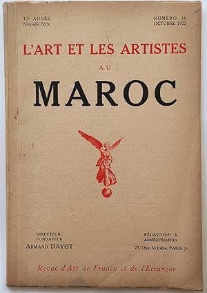 Seller image for L'art et les artistes au Maroc for sale by Librairie Lis Tes Ratures