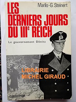 Immagine del venditore per Les Derniers Jours du IIIe Reich venduto da Librairie Michel Giraud