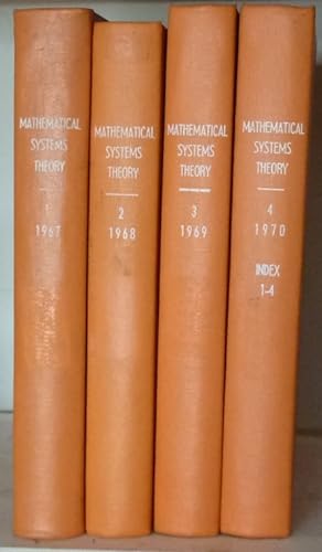 Imagen del vendedor de Mathematical Systems Theory. Vols. 1-4. 1967-1970 a la venta por Mark Westwood Books PBFA