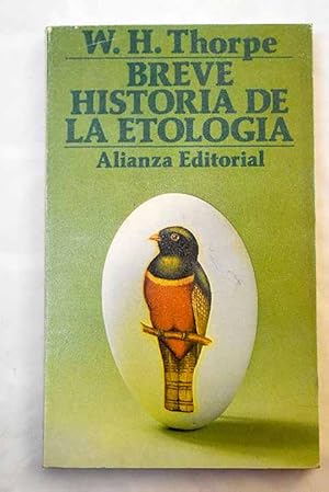 Seller image for Breve historia de la Etologa for sale by Alcan Libros