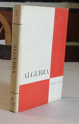 Seller image for ALGEBRA. for sale by Blue Mountain Books & Manuscripts, Ltd.