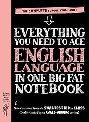 Imagen del vendedor de Everything You Need to Ace English Language in One Big Fat Notebook: The Complete School Study Guide: 1 (Big Fat Notebooks) a la venta por WeBuyBooks