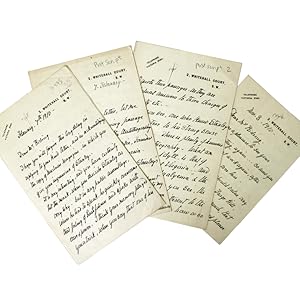 Seller image for Two Autograph Letters, Signed. BY LADY DOROTHY STANLEY [nee Dorothy Tennant], TO WILLIAM HENRY RIDEING, ABOUT HER HUSBAND, EXPLORER SIR HENRY STANLEY for sale by James Cummins Bookseller, ABAA