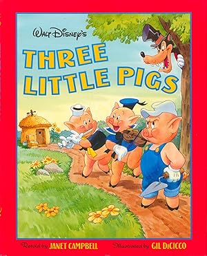 Imagen del vendedor de Walt Disney's Three Little Pigs (signed) a la venta por Bud Plant & Hutchison Books