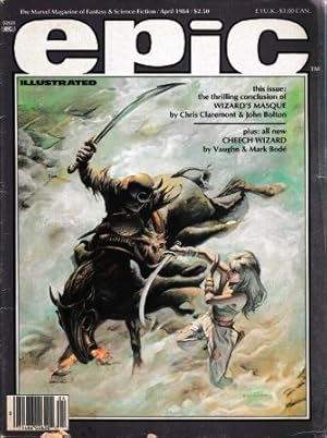 Bild des Verkufers fr Epic Illustrated: US Volume 1 #23 - April 1984 zum Verkauf von bbs