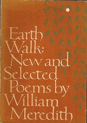 Imagen del vendedor de Earth Walk: New and Selected Poems a la venta por UHR Books