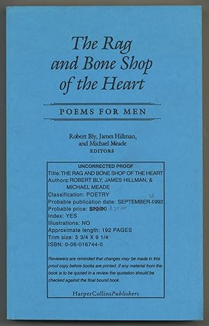 Bild des Verkufers fr The Rag and Bone Shop of the Heart: Poems for Men zum Verkauf von Between the Covers-Rare Books, Inc. ABAA