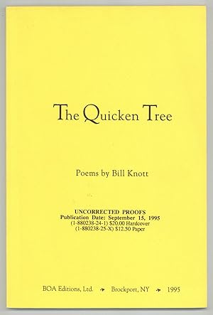 Bild des Verkufers fr The Quicken Tree zum Verkauf von Between the Covers-Rare Books, Inc. ABAA