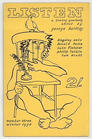 Bild des Verkufers fr Listen: A Poetry Quarterly - Volume One, Number Three, Winter 1954 zum Verkauf von Between the Covers-Rare Books, Inc. ABAA