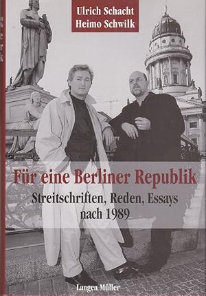Bild des Verkufers fr Streitschriften, Reden, Essays nach 1989. (Mit Autorenwidmung). zum Verkauf von Antiquariat Schwarz & Grmling GbR