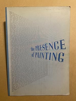 Seller image for The Presence of Painting: Apects of British Abstraction 1957-1988 for sale by BBBooks