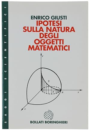 Seller image for IPOTESI SULLA NATURA DEGLI OGGETTI MATEMATICI: for sale by Bergoglio Libri d'Epoca