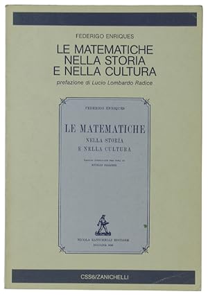 LE MATEMATICHE NELLA STORIA E NELLA CULTURA.: