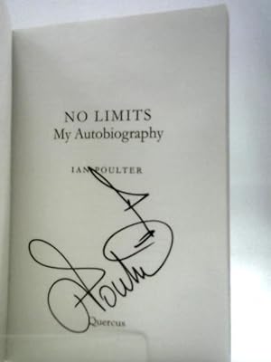 Imagen del vendedor de No Limits: My Autobiography a la venta por World of Rare Books