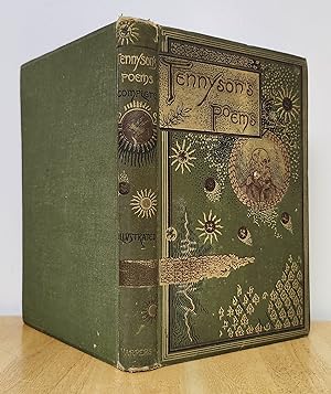Immagine del venditore per THE COMPLETE POETICAL WORKS OF ALFRED, LORD TENNYSON POET LAUREATE WITH AN INTRODUCTORY SKETCH BY ANNE THACKERAY RITCHIE ILLUSTRATED. (Spine title: "Tennyson's Poems Complete Illustrated.") venduto da David Hallinan, Bookseller