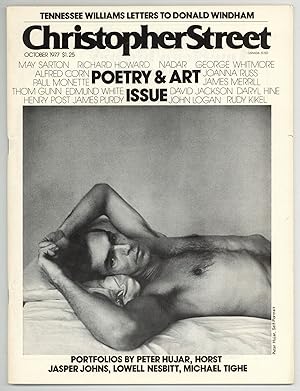 Imagen del vendedor de Poetry & Art Issue [in] Christopher Street - Vol. 2, No. 4, October 1977 a la venta por Between the Covers-Rare Books, Inc. ABAA