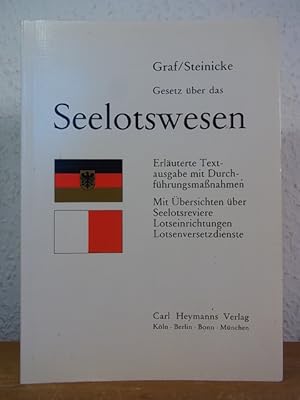 Immagine del venditore per Das Gesetz ber das Seelotswesen. Mit umfangreichen Erluterungen, einer Kurzdarstellung aller Durchfhrungsmassnahmen und bersichten ber die Seelotsreviere, Lotseinrichtungen und -versetzdienste venduto da Antiquariat Weber