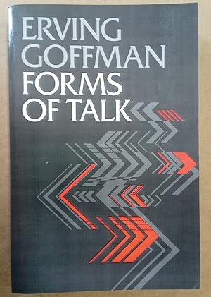 Seller image for Forms of Talk. for sale by Plurabelle Books Ltd