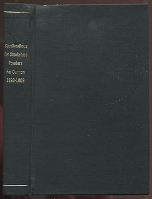 Imagen del vendedor de [Sammelband]: Specifications for Smokeless Powders for Cannon, 1898-1909 a la venta por Between the Covers-Rare Books, Inc. ABAA