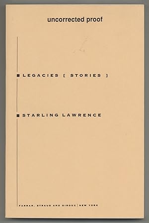 Seller image for Legacies [Stories] for sale by Between the Covers-Rare Books, Inc. ABAA