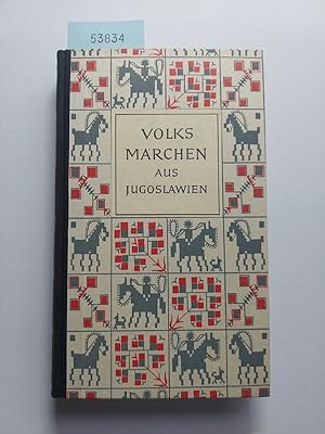 Bild des Verkufers fr Volksmrchen aus Jugoslawien | Herausgegeben u. bertragen von Joseph Schtz | Die Mrchen der Weltliteratur, herausgegeben von Friedrich von der Leyen | --- enthlt folgende Mrchen: Woher die englische Knigin soviel Geld hat / Der Zauberring / Der betrogene Wolf / Atesch Perischa / Die zwei Groschen / Die dreizehn Brder / Die zwlf Brocken / Die Pest im Sack / Das Mdchen von Nirgendher / Der Widder mit dem goldenen Vlies / Das vterliche Erbe / Der kluge Arme / Die Gaben des Schlangenkaisers / Der Zarensohn und das Schwanenmdchen / Der Zigeuner und die Riesen / Der Bursche und das Vilenpferd / Pfefferling / Eine Schwester erlst ihre Brder / Der Knigssohn und der Br / Die wundersame Kirche / Das Mdchen, das Diamanten statt Trnen weint / Der Wolf mit dem eisernen Kopf / Wem Gott hilft, dem kann niemand schaden / Die Hexe mit Hufeisen beschlagen / Die Nachtschwrmerin / Schne Kleider tun viel / Kabadaluk / Der Teufel und sein Lehrling / Die drei Aale / Die Brenprinzessin / D zum Verkauf von Versandantiquariat Claudia Graf